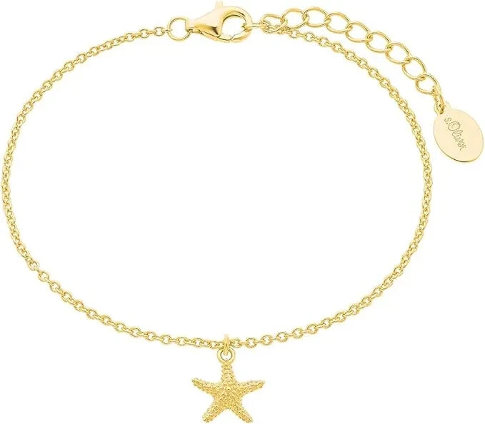 s.Oliver 2026126 Нарукавная повязка Дэмена Стернена, 925 Silber Vergoldet neu