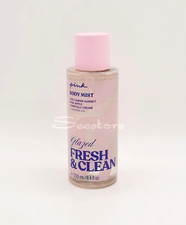Victoria's Secret Pink Fresh  Clean Glazed Fragrance Body Mist Spray 8.4 fl oz