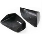 For TESLA MODEL S Real Carbon Fiber Car Side Rearview Mirror Cover Cap 2014-2020
