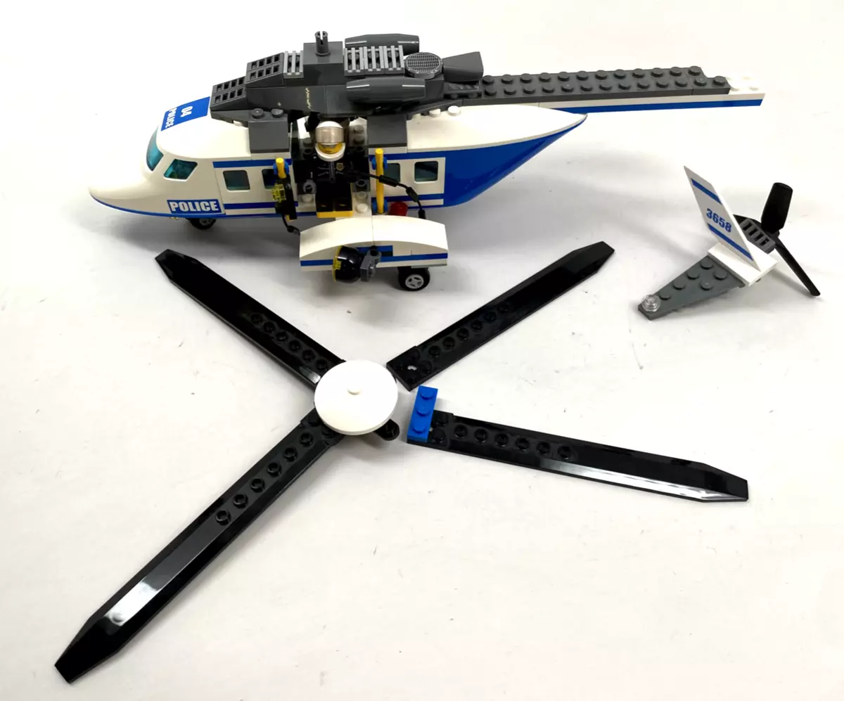 LEGO City Police Helicopter 3658 Not Complete