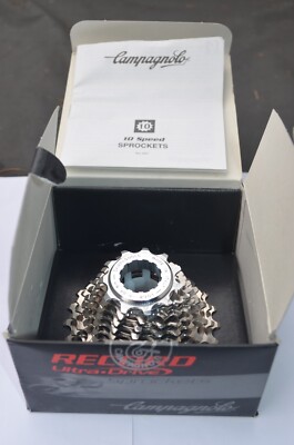 NOS Campagnolo RECORD TITANIUM 10 speed CSK00-RE1013T 11-23 voll titan Kassette