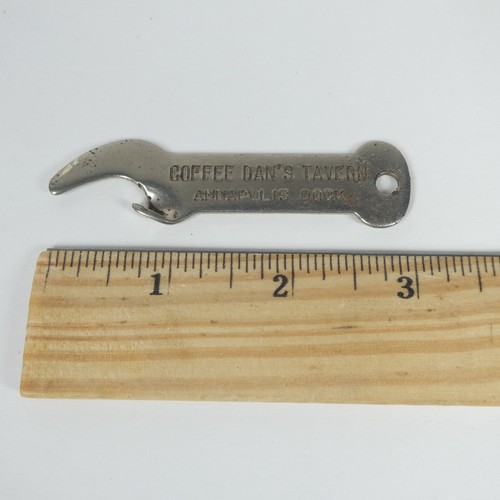 Coffee Dan’s Tavern Annapolis Dock WA Bottle Opener Vintage Bar Advertising - Picture 3 of 4