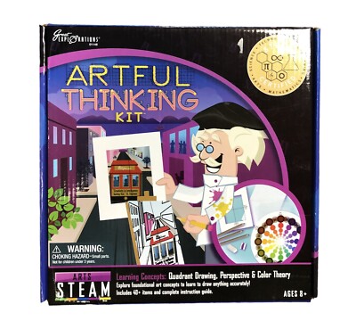 Artful Thinking Kit- New Great Explorations STEAM Learning System Art & Science 