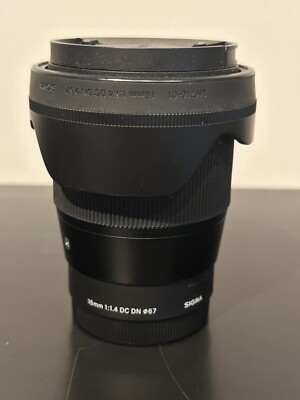 SIGMA 16mm F1.4 DC DN CONTEMPORARY PRIME LENS SONY E MOUNT