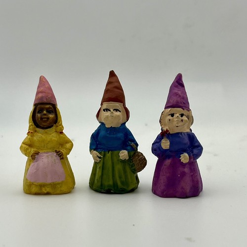 112 verschiedene Miniatur Gartenzwerge & andere ~ 15 Sorten Feengärten Basteln - Bild 4 von 10