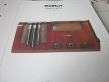 Radio Archiv Schaltplan 98 Staßfurt Imperial 48W,l 1937