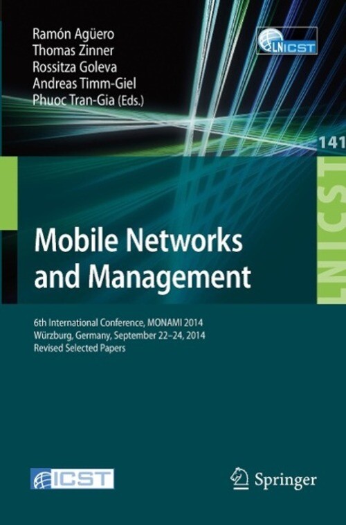 Thumbnail - Ramón Agüero (u. A.) | Mobile Networks And Management | Taschenbuch |