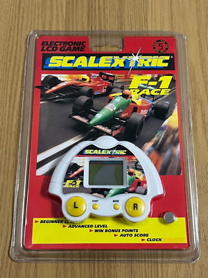 Toy Options Scalextric F-1 Race LCD Spiel - Neu Sealed - ️Retro Geschenkidee ️