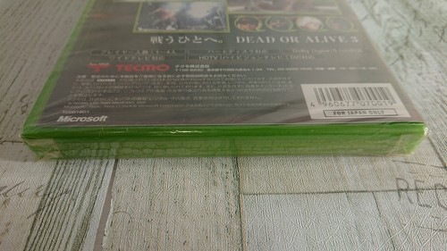 Unopened XBOX Dead or Alive 3 - Japanese Version Tecmo DOA3 2002 Game - Picture 9 of 12