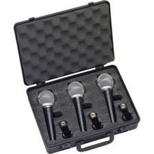 Samson R21 Dynamic Vocal Microphone 3-Pack Mi...