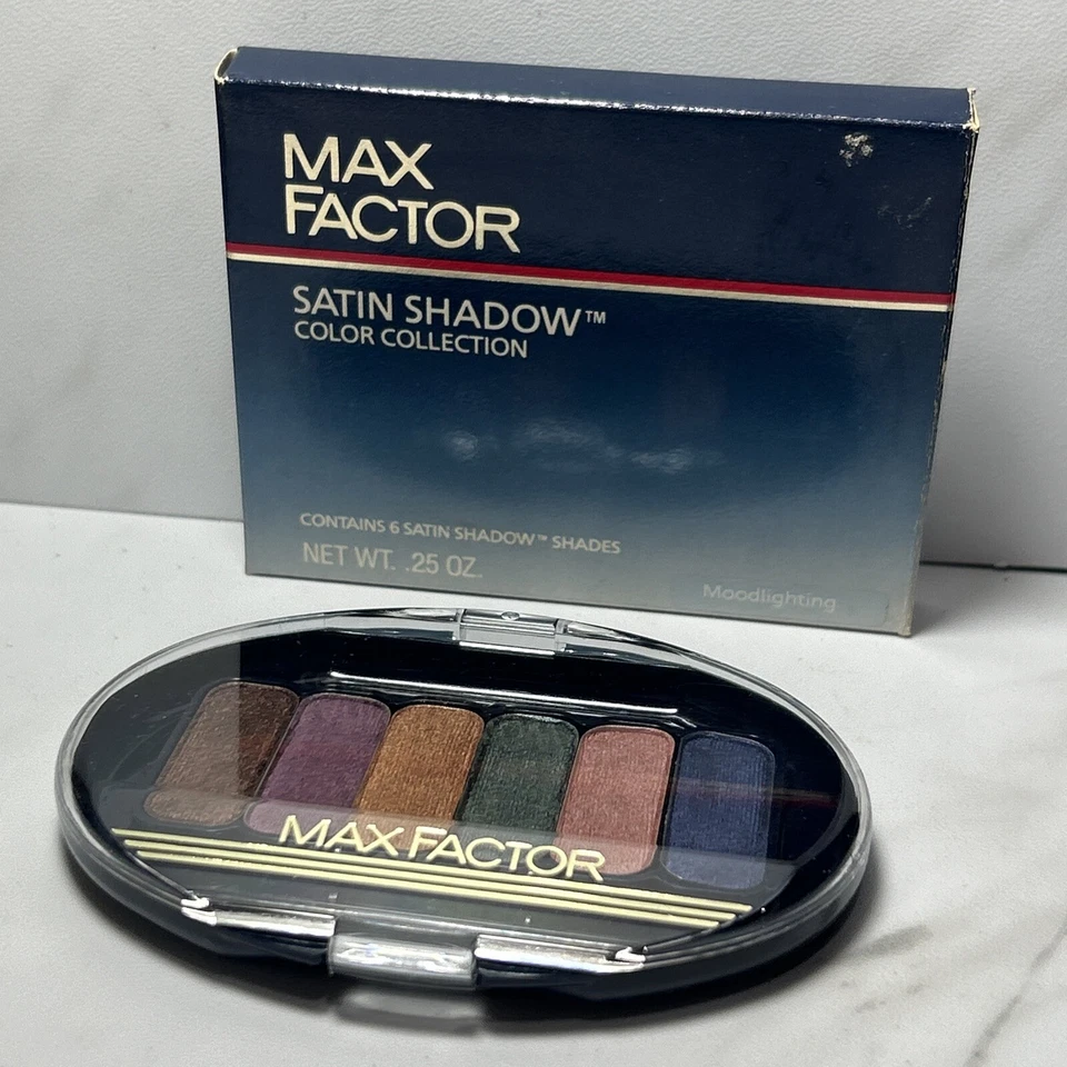 Max Factor 6 атласные тени абажуры цвет коллекции Moodlighting снят с производства - Изображение 3 из 4