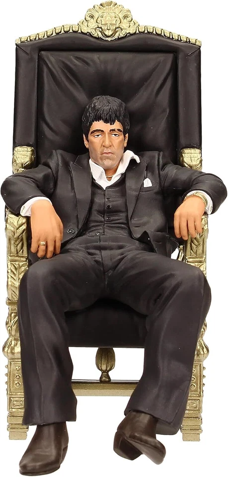 Figura Iconos de Película Scarface: Tony Montana Throne 7" - Figura Premium SD Toys Foto 2 de 4