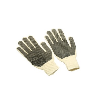 1Pair Seattle Glove String Knit Gloves with Dots on Both Sides Size Small