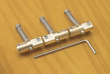 Wilkinson Brass Compensated Saddles / For Fender Telecaster / Free Allen Wrench 