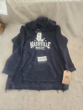 MV Sport Kids Blue Sweatshirt Nashville Music City Size XL