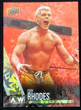 2021 UPPER DECK AEW CODY RHODES DYNAMITE PARALLEL