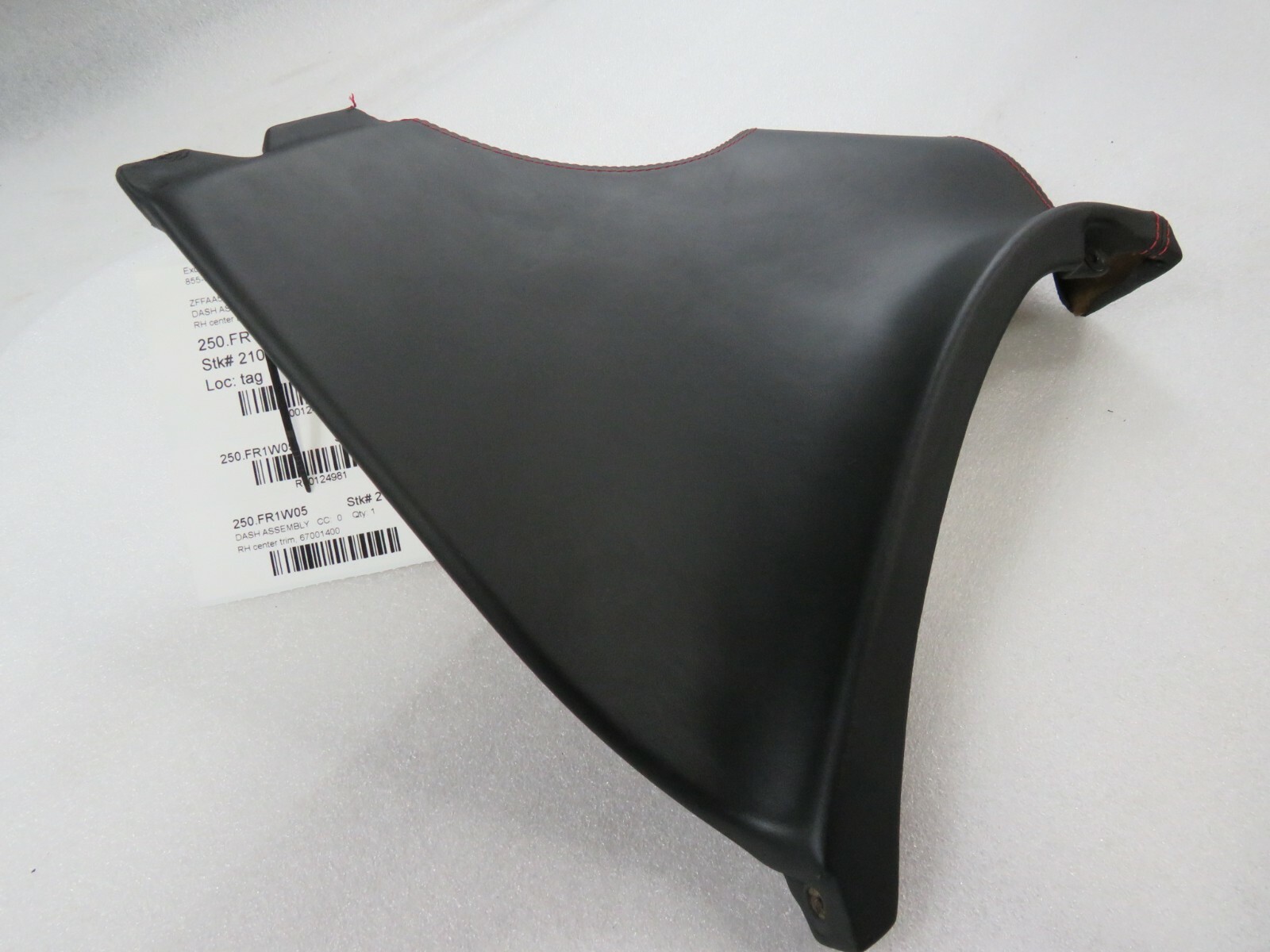 Ferrari 612 Scaglietti, RH, Right, Center Dash Trim, Used, P/N 67001400