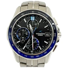 Casio Oceanus Manta Radio Solar Watch Stainless Steel OCW-S7000 Working