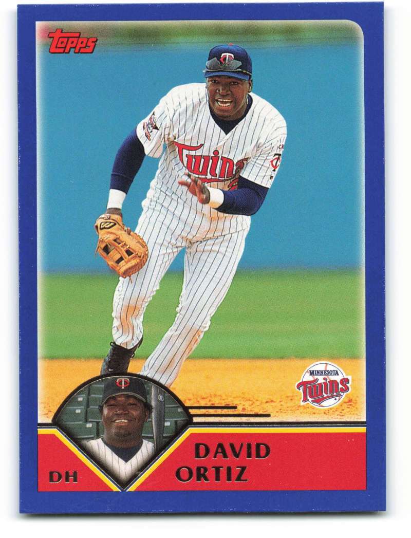 2003 Topps #26 David Ortiz Minnesota Twins Baseball Card NM-MT ID
