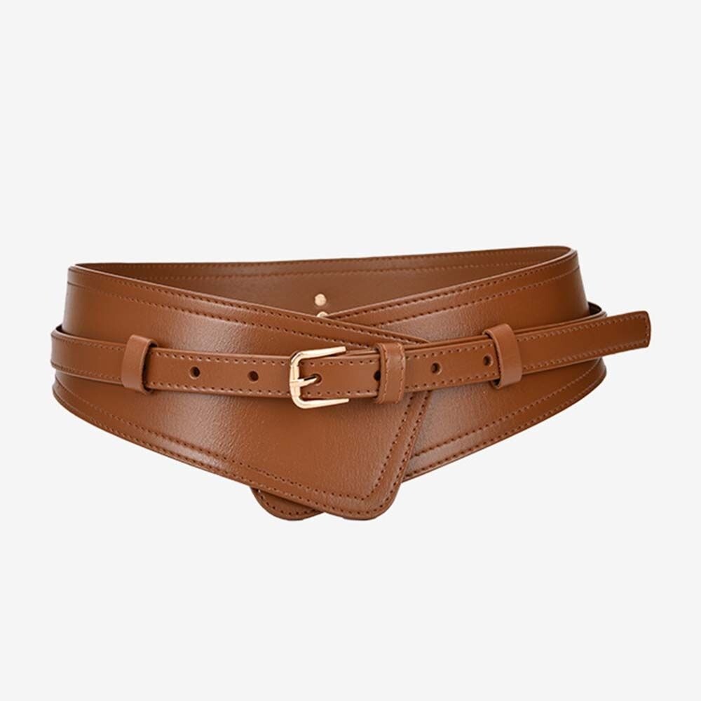 PU Leather Wide Belts Waist Belts For Wome Fashion Waist