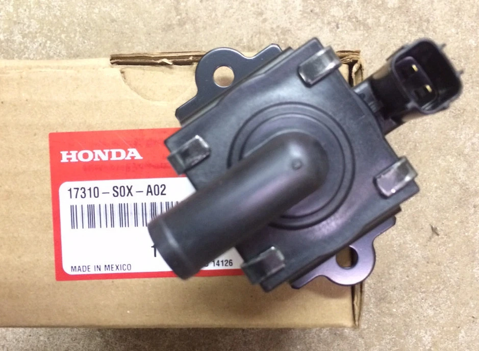 Válvula de cierre de ventilación de bote CVS genuina OEM Honda Accord Civic Odyssey Foto 2 de 4