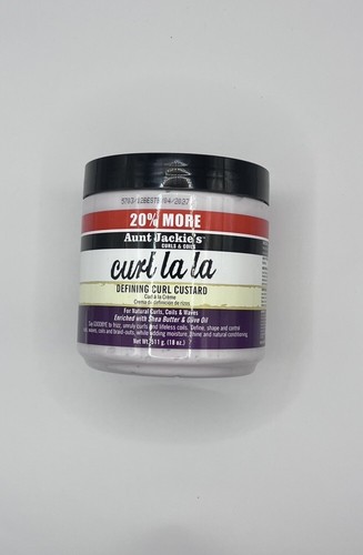 Aunt Jackie's Curl la la DEFINING CURL CUSTARD (+ 20% MORE CREAM) 18 oz / 511 g - Picture 3 of 9