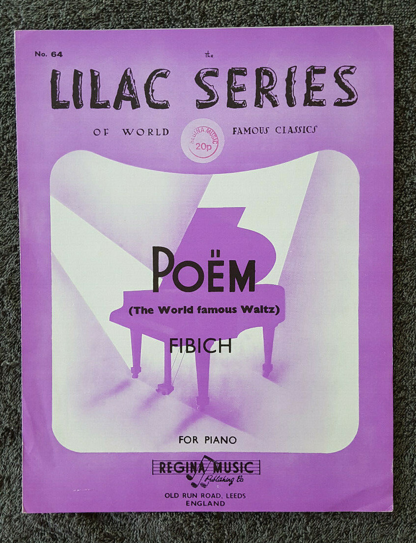 Lilac series for piano vintage sheet music scores eBay