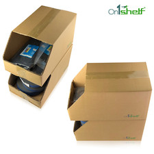 Stackable Cardboard Storage Bin Containers Strong Ecological Picking Bin