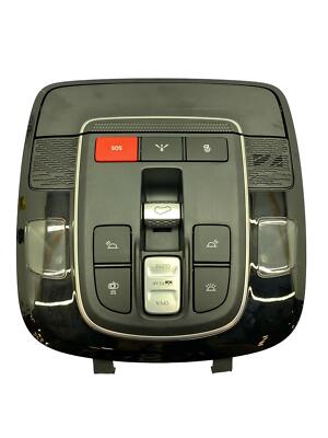 2021 - 2022 HYUNDAI PALISADE OEM OVERHEAD FRONT CONSOLE | BLACK 92810S8160