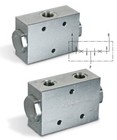 Hydraulik Stromteiler Mengenteiler Stahl verzinkt DFL Teilungsverhältnis: 50/50