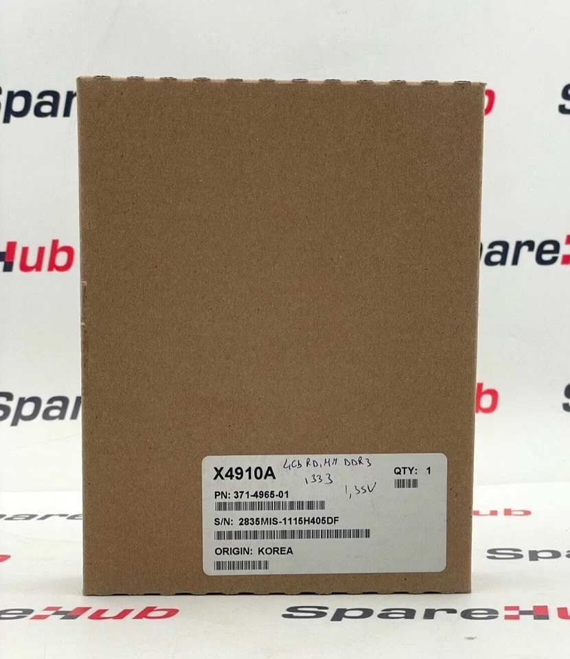 ORACLE X4910A SERVER MEMORY RAM 371-4965-01 (4 in lot) - Image 2 of 4