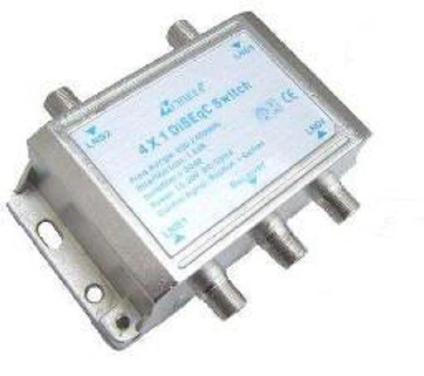 HEAVY DUTY CHIETA DISEqC MULTI-SWITCH 4X1 SATELLITE FTA LNB FREE TO AIR WSD-2041 - Image 4 of 4