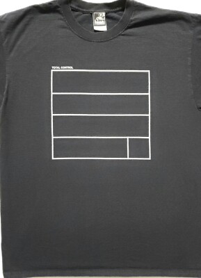 TOTAL CONTROL 'Block' T-Shirt Size X-LARGE