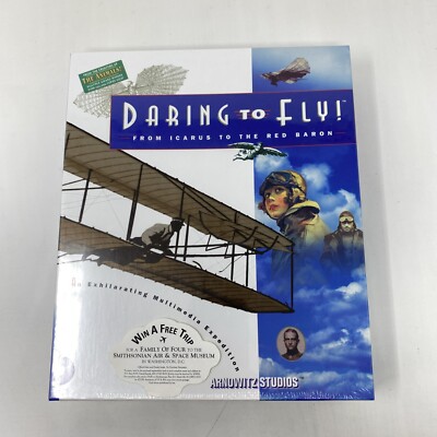 Daring To Fly! From Icarus To the Red Baron Big Box PC Game SEALED!