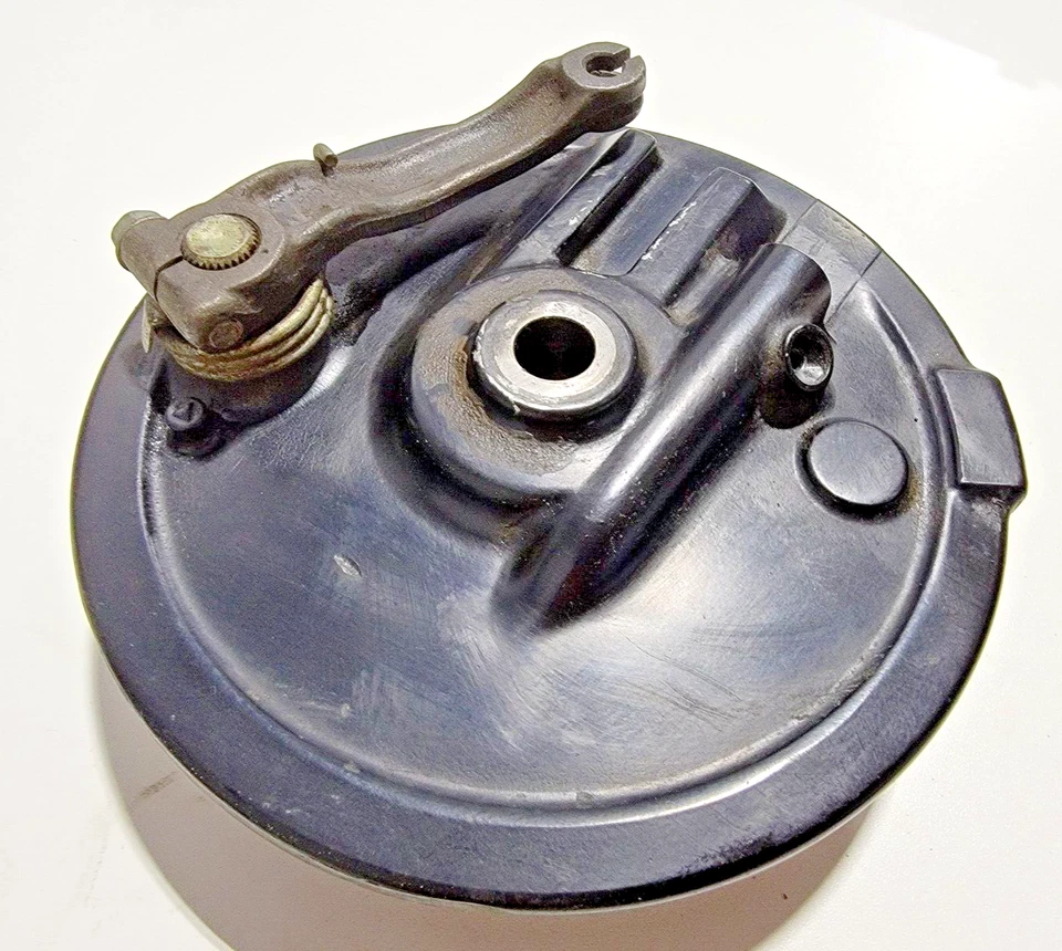 Placa de panel de freno delantero Honda XL500 XL500S 81 1981 Foto 2 de 4