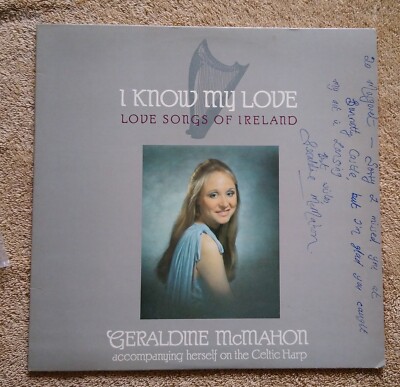 Signed Geraldine McMahon I Know My Love Love Songs of Ireland