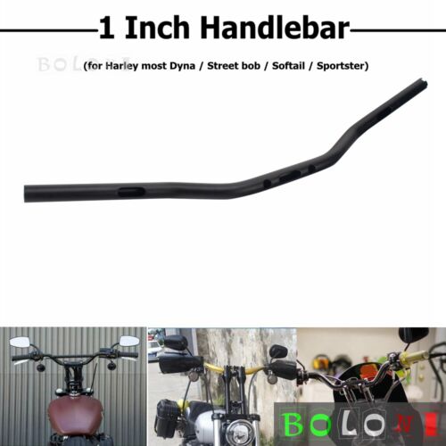 Club Style 1" Handlebar For Harley Street Bob FXBB FXBBS Dyna Sportster XL FXDL - Picture 1 of 9