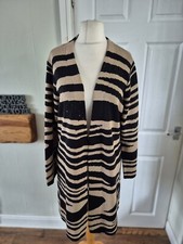 Storybook Knits Longline Edge-Edge Cardigan Uk XL Wardrobe Staple 