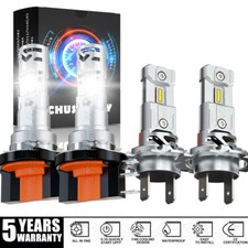 FOR Alfa Romeo Stelvio 2019 LED Headlight Bulbs Kit High Low WHITE set of 4