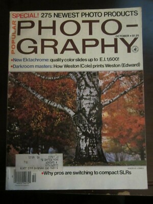 Popular Photography Magazine October 1978 Connecticut Trees Compact SLR's 47