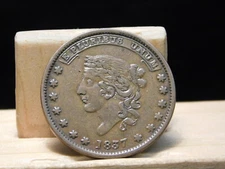 1837 Hard Times token HT # 240 Centre Market