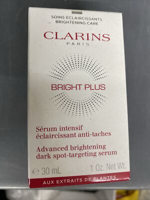 Clarins Bright Plus Advanced Brightening Dark Spot-Targeting Serum 1.0oz 0221