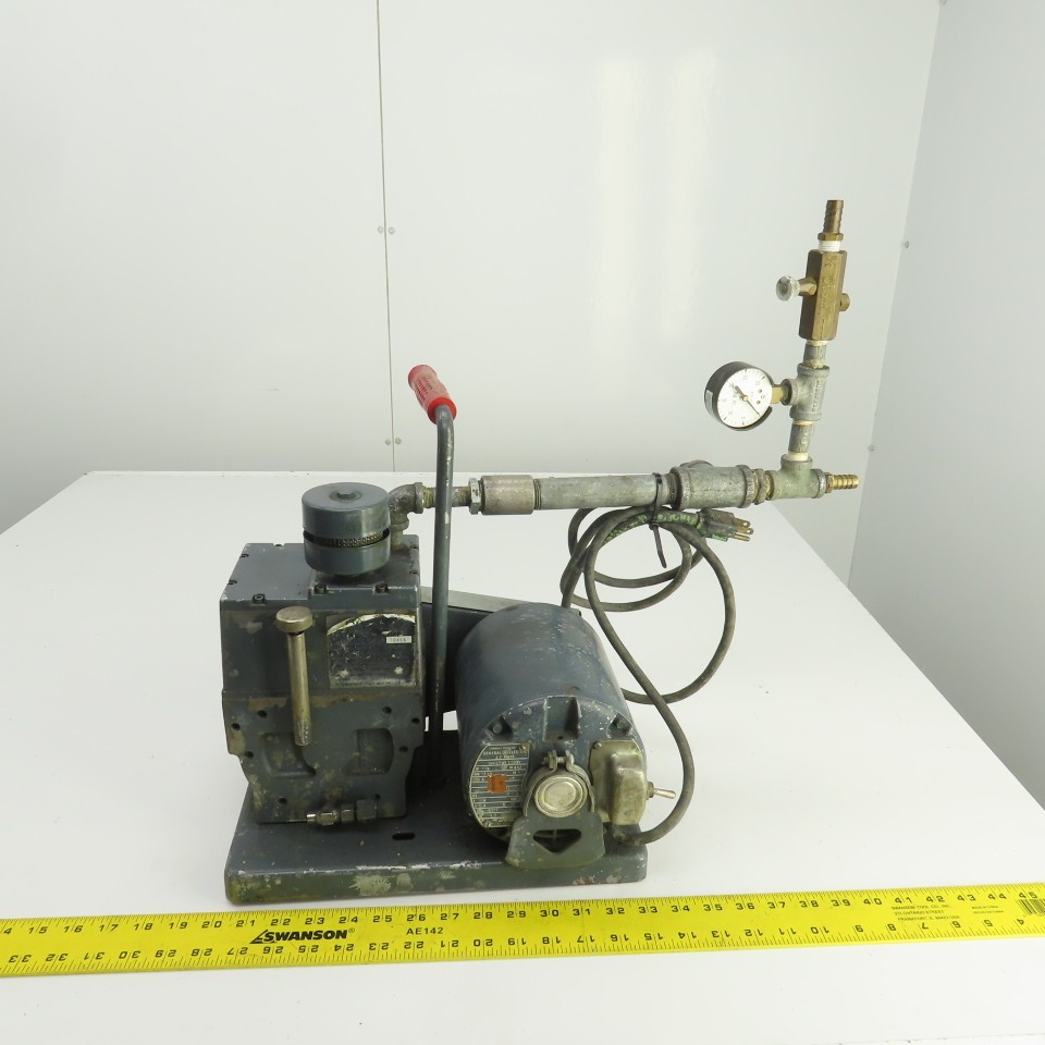 Robinair 15021 1/3HP Belt Driven Vacuum Pump 115V Single Phase