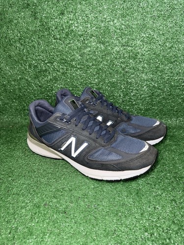 New Balance 990v5 Herren Größe 12 D Marineblau Wildleder Laufschuhe Turnschuhe M990NV5 - Bild 2 von 17