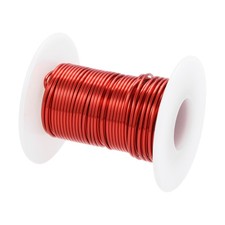 1mm Magnet Wire 46ft Enameled Magnet Winding Copper Wire 100g,Red
