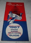 1967 Baseball Washington Senator Spring Training Guide Roster Program Gil Hodges