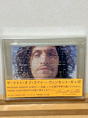Rare Vincent Gallo First edition limited to 1,000copies Postcard