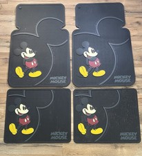 2005 Disney Mickey Mouse Classic Car Truck Rubber Floor Mats Frontrear Lot Of 4 2005 Disney Mickey Mouse Classic Car Truck Rubber Floor Mats Frontrear Lot Of 4