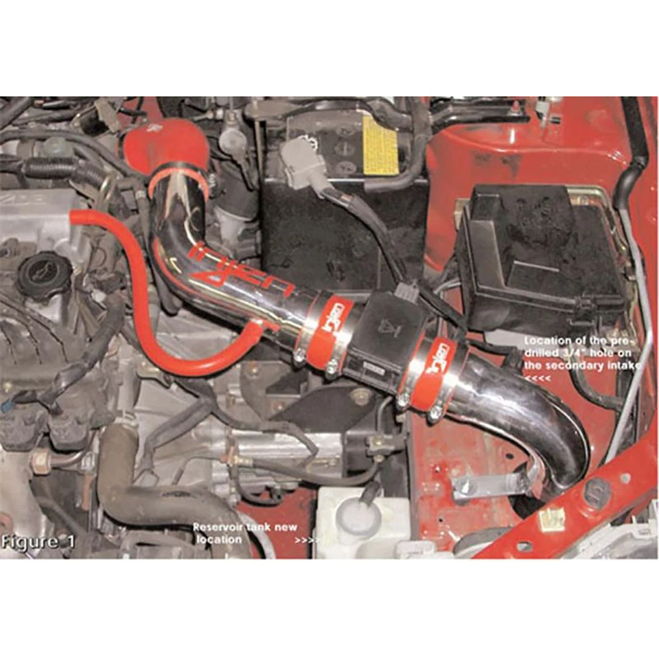 Injen RD6060BLK Aluminum Cold Air Intake for 2001-03 Mazda Protege 5 / MP3 2.0L - Image 3 of 4