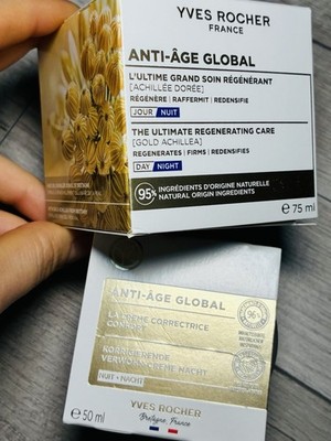 Yves Rocher 2x Anti-Age Global Korrigierende VerwöhnNacht/ Intensivpflege Neu